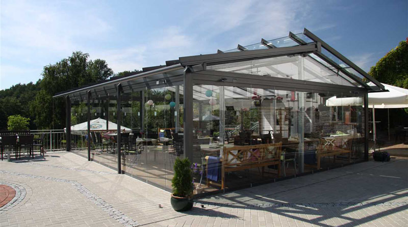 Biergartenüberdachung